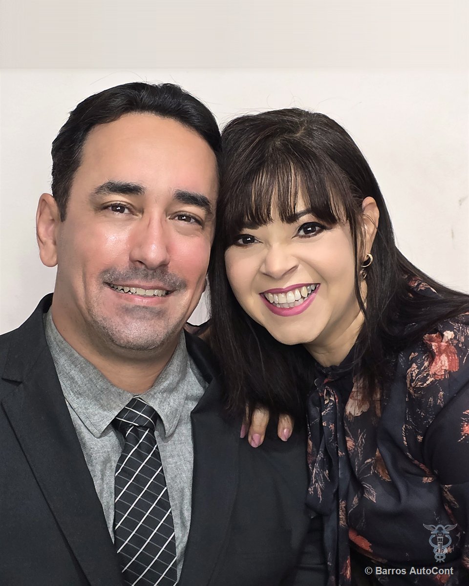 Valéria e Moisés, fundadores da Barros AutoCont